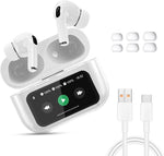 Audífonos Inalámbricos Bluetooth con Cancelación de Ruido y Pantalla Táctil