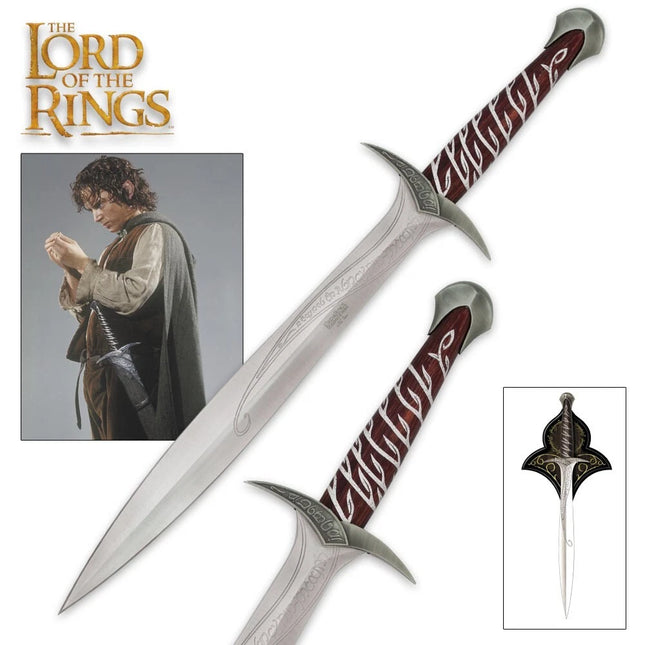 Espada Dardo de Frodo Baggins  - El Señor de los Anillos 72cm + Soporte