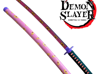 Katana Nichirin de Kokushibo Hoja Acero + Vaina - Demon Slayer 100cm